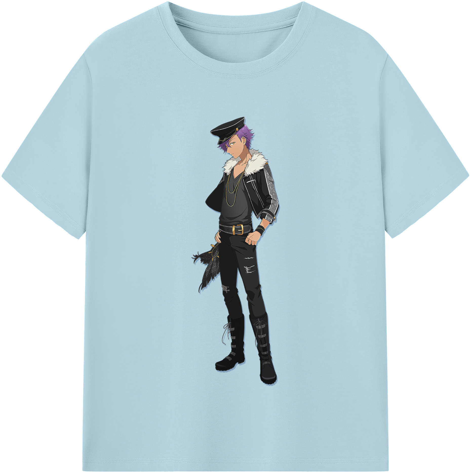 （画像用） あんさんぶるスターズ! Ensemble Stars 綿100％半袖Tシャツ（フロントプリント）